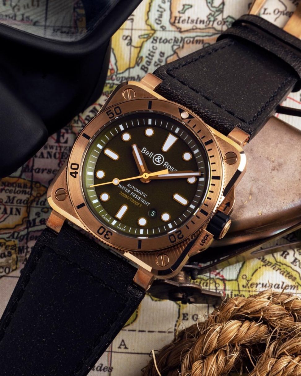 bell ross bronze diver