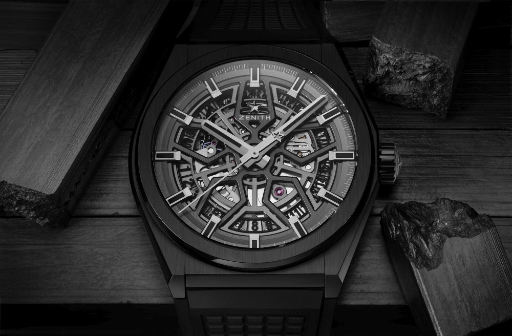 zenith defy black ceramic