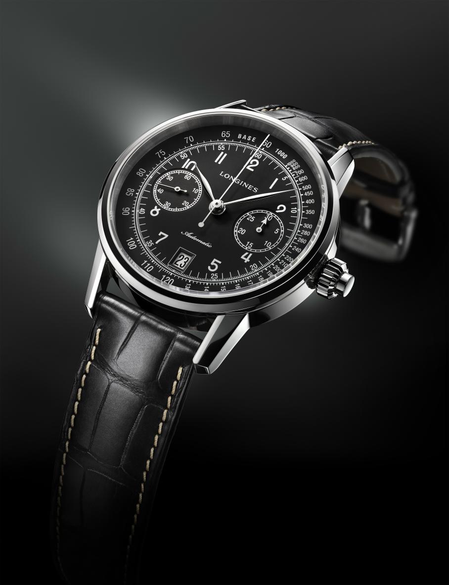 longines chronograph column wheel