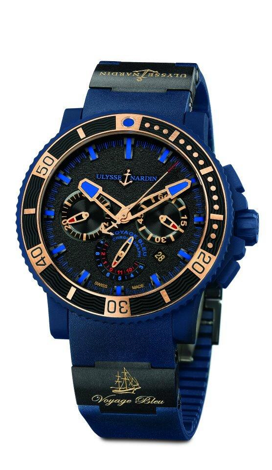 Ulysse Nardin Voyage Bleu Chronograph
